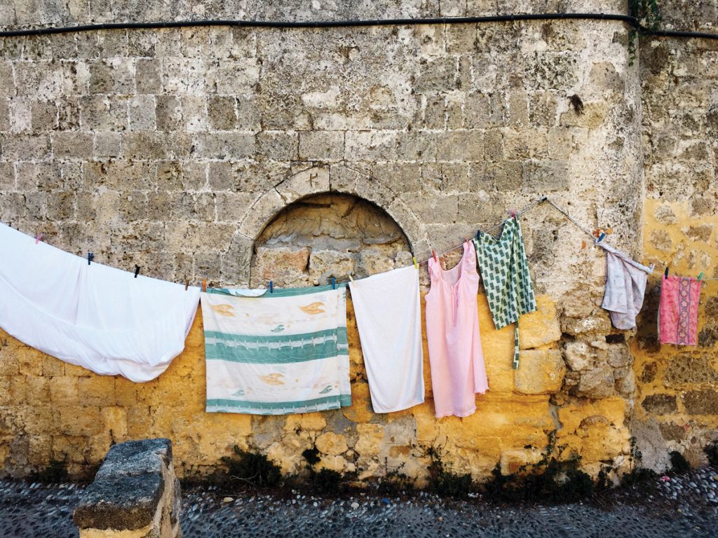 “Greek Laundry” by Gina Weathersby