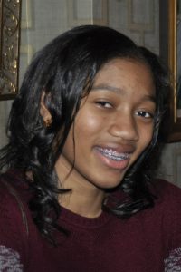 Aleia, a student at Corryville Catholic