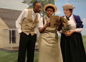 A scene from The Children’s Theatre’s “Young Abe Lincoln”