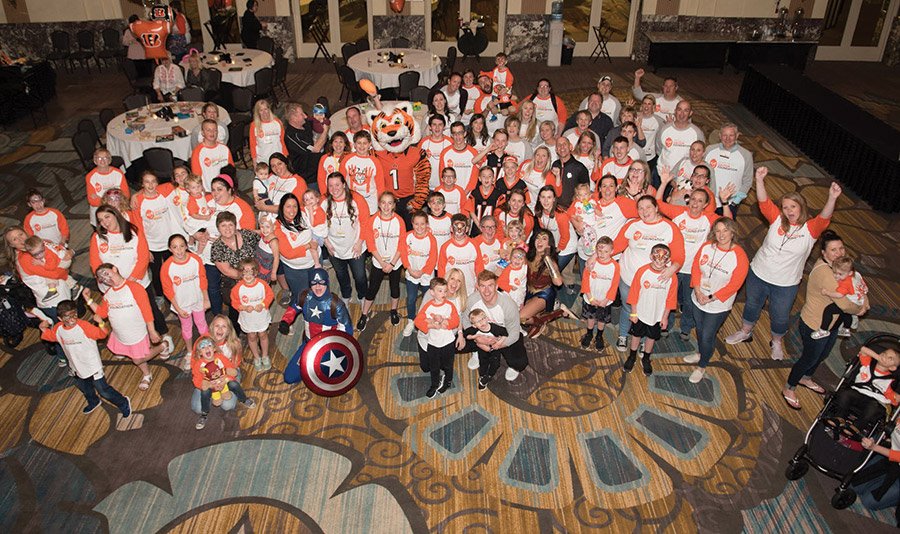 Children and parents at the Dalton Foundation’s Date Night