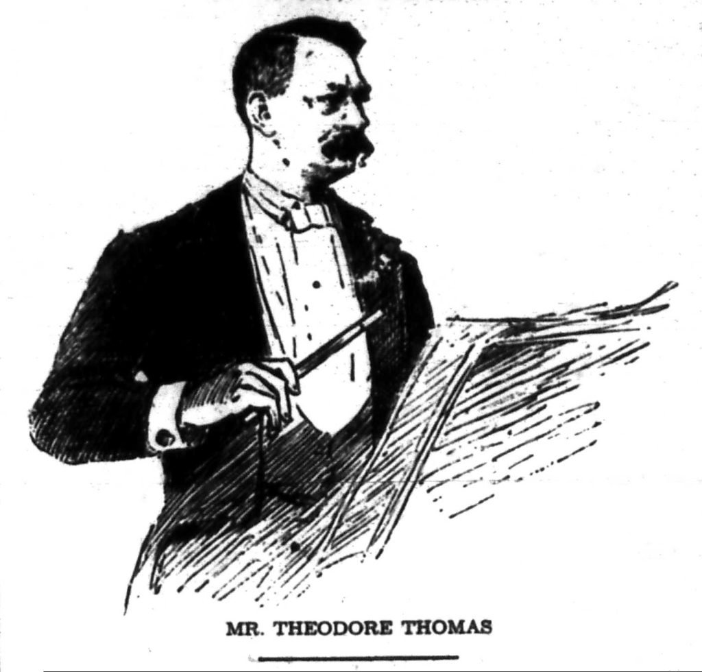 Theodore Thomas, first may Festival conductor